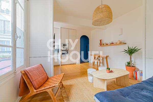 2 pièces 40m² - lumineux - refait par architecte