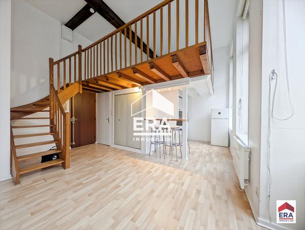 Appartement T2 Duplex 44 m² avec Parking et Cave - Résidence sécurisée - Lille Boulevard de la Liberté