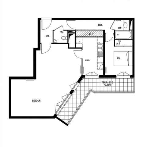 RARE – CALME SUR JARDINS – TERRASSE – VUE DÉGAGÉE