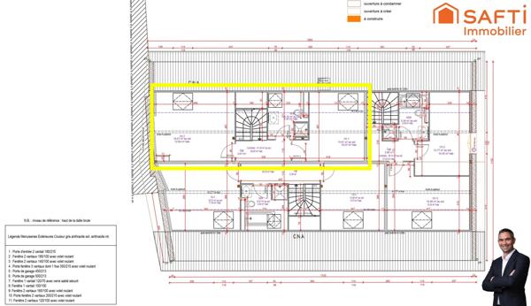 Superbe appartement de 3 pièces avec jardin, garage double et 2 places de stationnements !