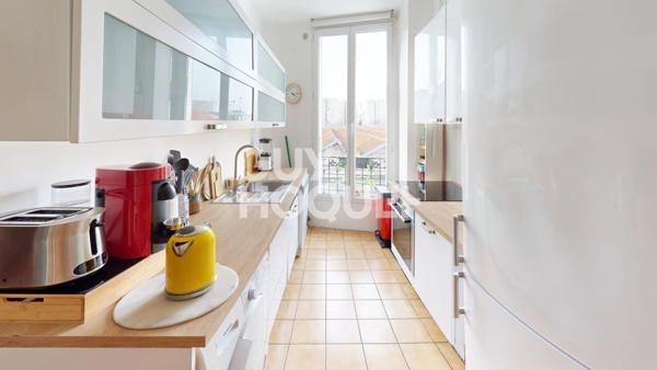 APPARTEMENT 3 PIECES + CAVE - AUBERVILLIERS- METRO 4 CHEMINS