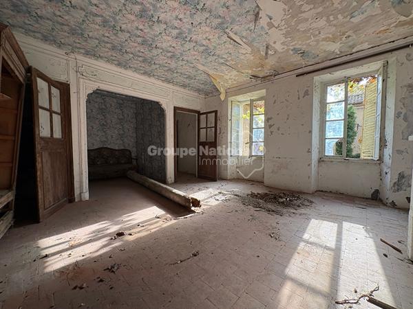 Ancien hôtel XVII siècle à rénover -Le Lubéron- 1000 m²-- 10000 m² De Terrain- Gros Volumes.