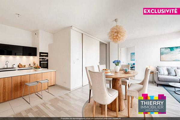 Appartement 2 pièces                                        - 44300 Nantes - Bottière - Chénaie Réf : 130281