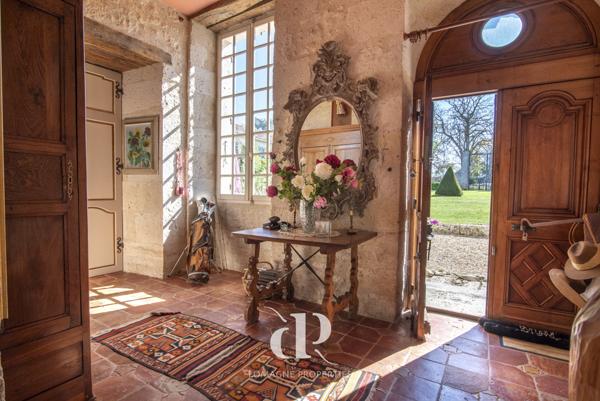 Saint-Clar (32380) Manoir unique et élégant du 17ème siècle