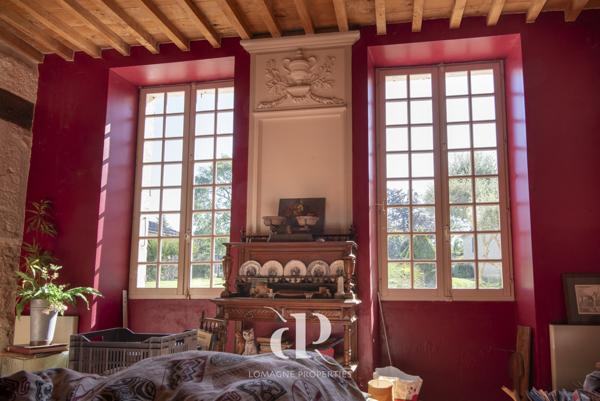 Saint-Clar (32380) Manoir unique et élégant du 17ème siècle