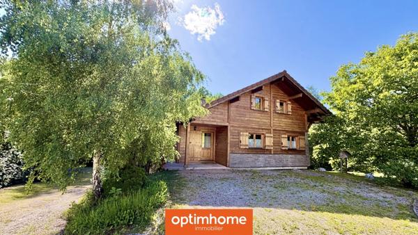 VENTRON – Chalet DECOBOIS 102 m² au sol (90,50 m² Carrez) | 4 chambres | Grande terrasse | 2 066 m² de terrain | Nature & calme absolu