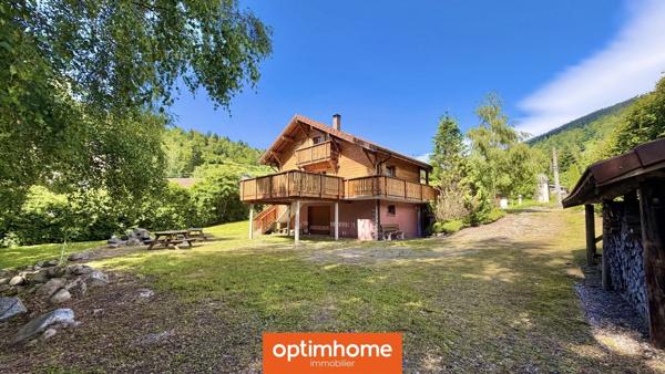 VENTRON – Chalet DECOBOIS 102 m² au sol (90,50 m² Carrez) | 4 chambres | Grande terrasse | 2 066 m² de terrain | Nature & calme absolu