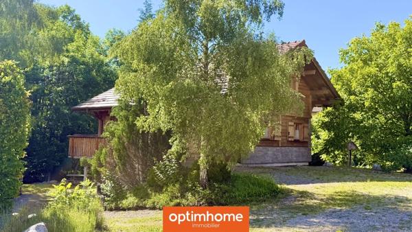 VENTRON – Chalet DECOBOIS 102 m² au sol (90,50 m² Carrez) | 4 chambres | Grande terrasse | 2 066 m² de terrain | Nature & calme absolu