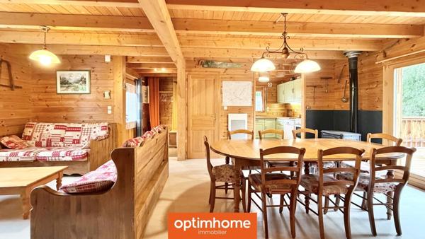 VENTRON – Chalet DECOBOIS 102 m² au sol (90,50 m² Carrez) | 4 chambres | Grande terrasse | 2 066 m² de terrain | Nature & calme absolu
