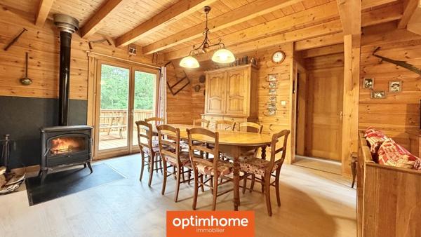 VENTRON – Chalet DECOBOIS 102 m² au sol (90,50 m² Carrez) | 4 chambres | Grande terrasse | 2 066 m² de terrain | Nature & calme absolu