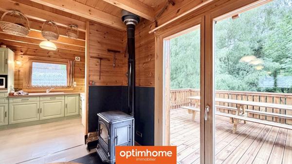 VENTRON – Chalet DECOBOIS 102 m² au sol (90,50 m² Carrez) | 4 chambres | Grande terrasse | 2 066 m² de terrain | Nature & calme absolu