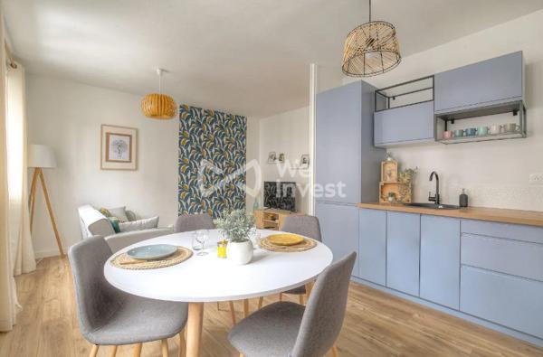 69100 VILLEURBANNE TOTEM APPARTEMENT T2 MEUBLE 40m2