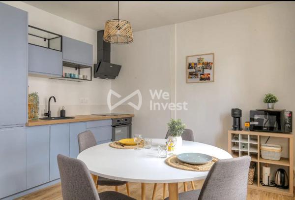 69100 VILLEURBANNE TOTEM APPARTEMENT T2 MEUBLE 40m2