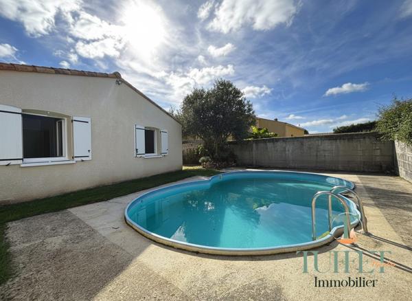 Exclusivité -ARVERT – MAISON FAMILIALE AVEC PISCINE, GARAGE, 4 CHAMBRES.