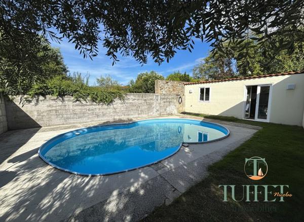 Exclusivité -ARVERT – MAISON FAMILIALE AVEC PISCINE, GARAGE, 4 CHAMBRES.