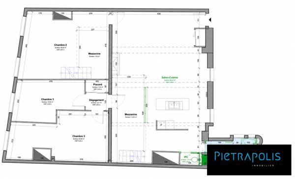 Dernier étage | Appartement d'architecte | 127m2 carrez | DPE C