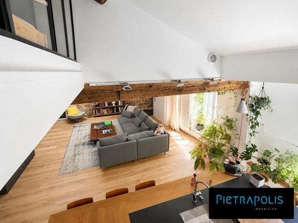 Dernier étage | Appartement d'architecte | 127m2 carrez | DPE C