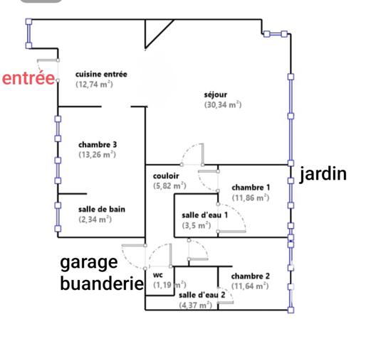 Appartement à vendre 4 pièces 97 m² Uzel