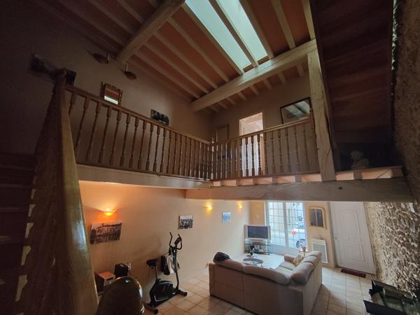 Roquefort (40120) Charmante maison avec cour en viager occupé