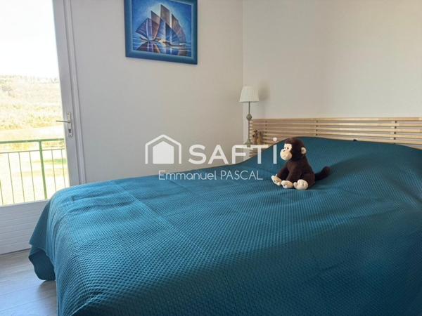 Maison (petit immeuble) découpée en plusieurs appartements avec grand terrain