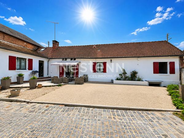 Maison CHAUMONT EN VEXIN 5 pièce(s) 102 m2 + double garage + terrain de 1500 m