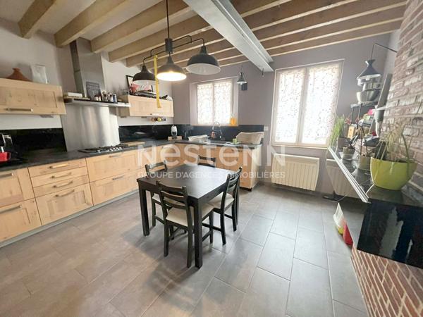 Maison CHAUMONT EN VEXIN 5 pièce(s) 102 m2 + double garage + terrain de 1500 m