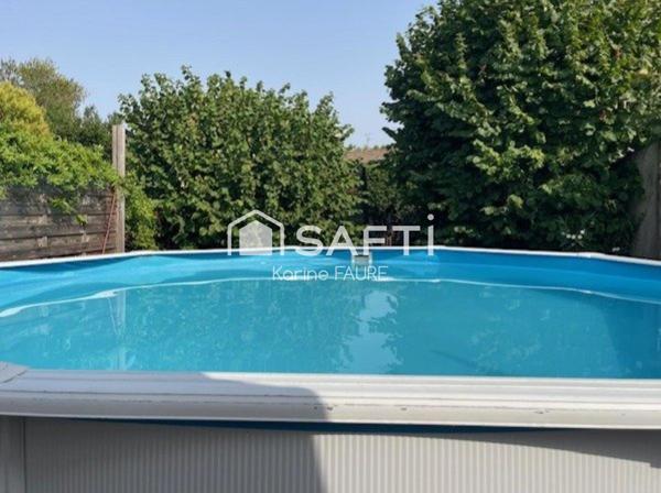 Maison 6 pièces avec piscine à Saintes