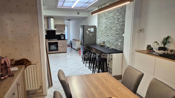 Maison centre ville 3 chambres + jardin