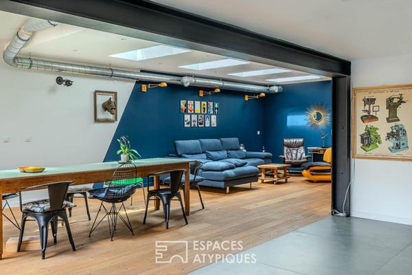 Loft avec Rooftop et beaux volumes