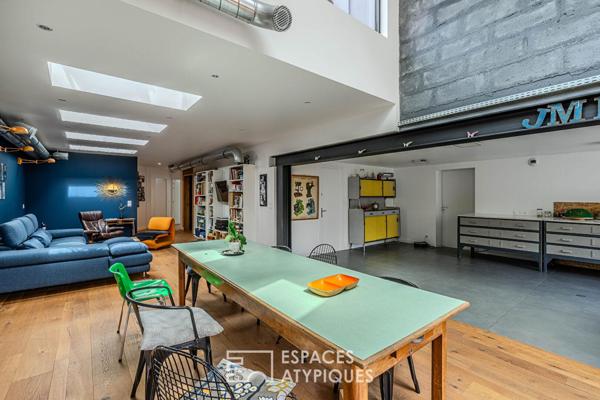 Loft avec Rooftop et beaux volumes