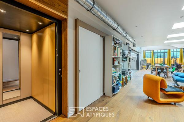 Loft avec Rooftop et beaux volumes