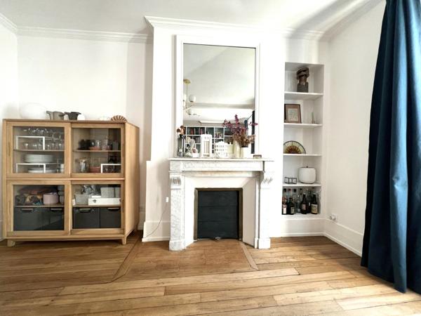 Appartement 3 pièces transformé en Grand Deux Pièces de 45 m² carrez à Télégraphe - PARIS 19ème