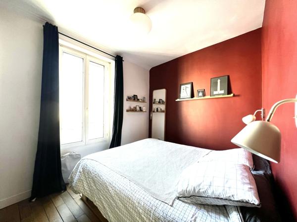 Appartement 3 pièces transformé en Grand Deux Pièces de 45 m² carrez à Télégraphe - PARIS 19ème