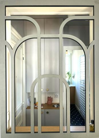 Appartement 3 pièces transformé en Grand Deux Pièces de 45 m² carrez à Télégraphe - PARIS 19ème