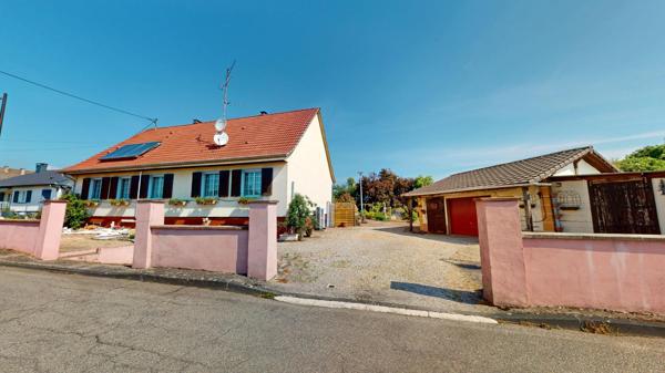 Rare à Cernay – Maison avec 13 ares  et nombreuses dépendances