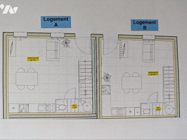 EXCLUSIVITE - LES HERBIERS - Investisseurs ou primo-accédants, offrez-vous un logement de 50 m²...