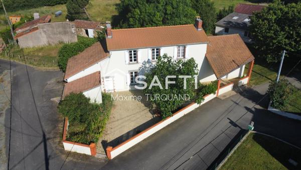 Maison 127m², 3 chambres, dépendances XL, 3000m² de terrain.