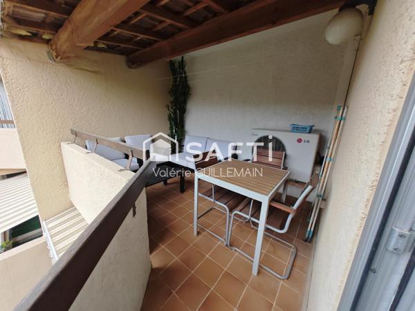 Appartement T4 avec terrasse, garage et local