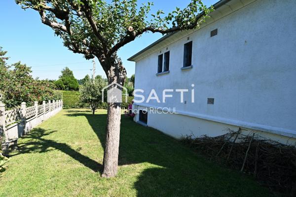 Maison  Houlgate 105m² - 3ch - 620m² de terrain - Garage