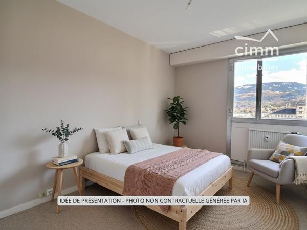 A VENDRE SALLANCHES CENTRE-VILLE (74700) APPARTEMENT 4 PIECES ET PLACE DE PARKING COUVERTE