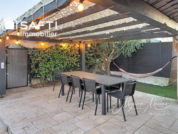 VILLA INDEPENDANTE DE PLAIN PIED-  CENTRE DE ROQUEBRUNE SUR  ARGENS