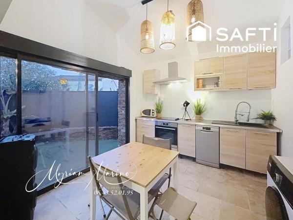 VILLA INDEPENDANTE DE PLAIN PIED-  CENTRE DE ROQUEBRUNE SUR  ARGENS