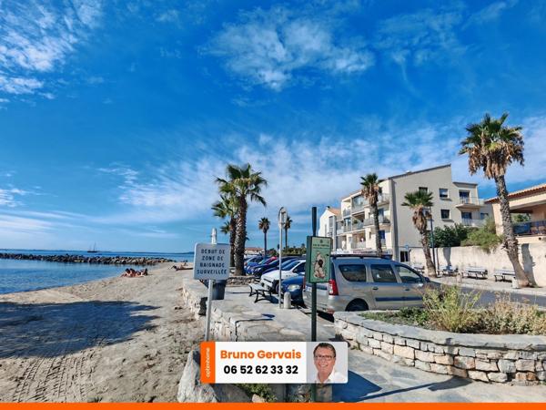 Appartement à vendre 2 pièces avec terrasse sur étang et parkings sécurisés à MEZE (34)