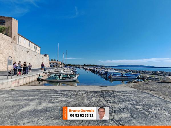 Appartement à vendre 2 pièces avec terrasse sur étang et parkings sécurisés à MEZE (34)