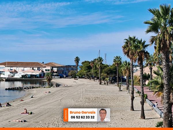 Appartement à vendre 2 pièces avec terrasse sur étang et parkings sécurisés à MEZE (34)