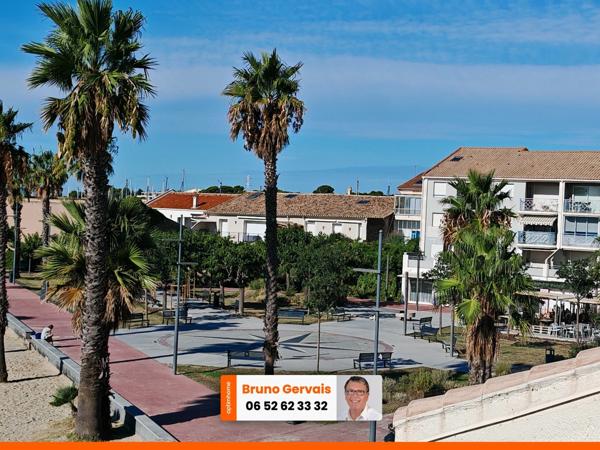 Appartement à vendre 2 pièces avec terrasse sur étang et parkings sécurisés à MEZE (34)
