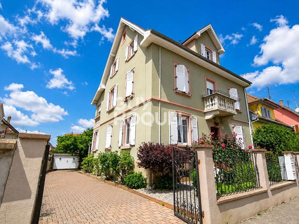 EXCLUSIVITÉ - Maison de Maître d'environ 225m² à vendre à Sélestat - Fort potentiel