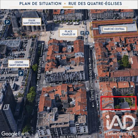 Murs commerciaux  à vendre 527 m² Nancy