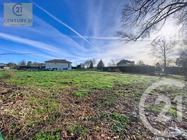 Terrain à vendre  843 m2 COUZEIX - 87