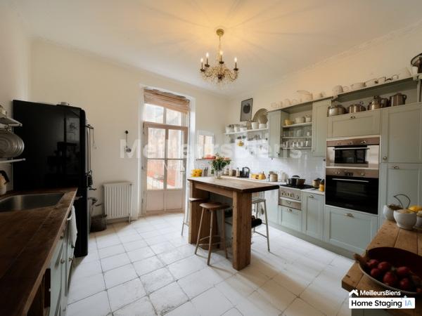 Appartement T 6 sur 3 Etages - Hyper Centre - Rue Piétonne - Emplacement de choix - 180m2 exploitables - 149m2 habitables